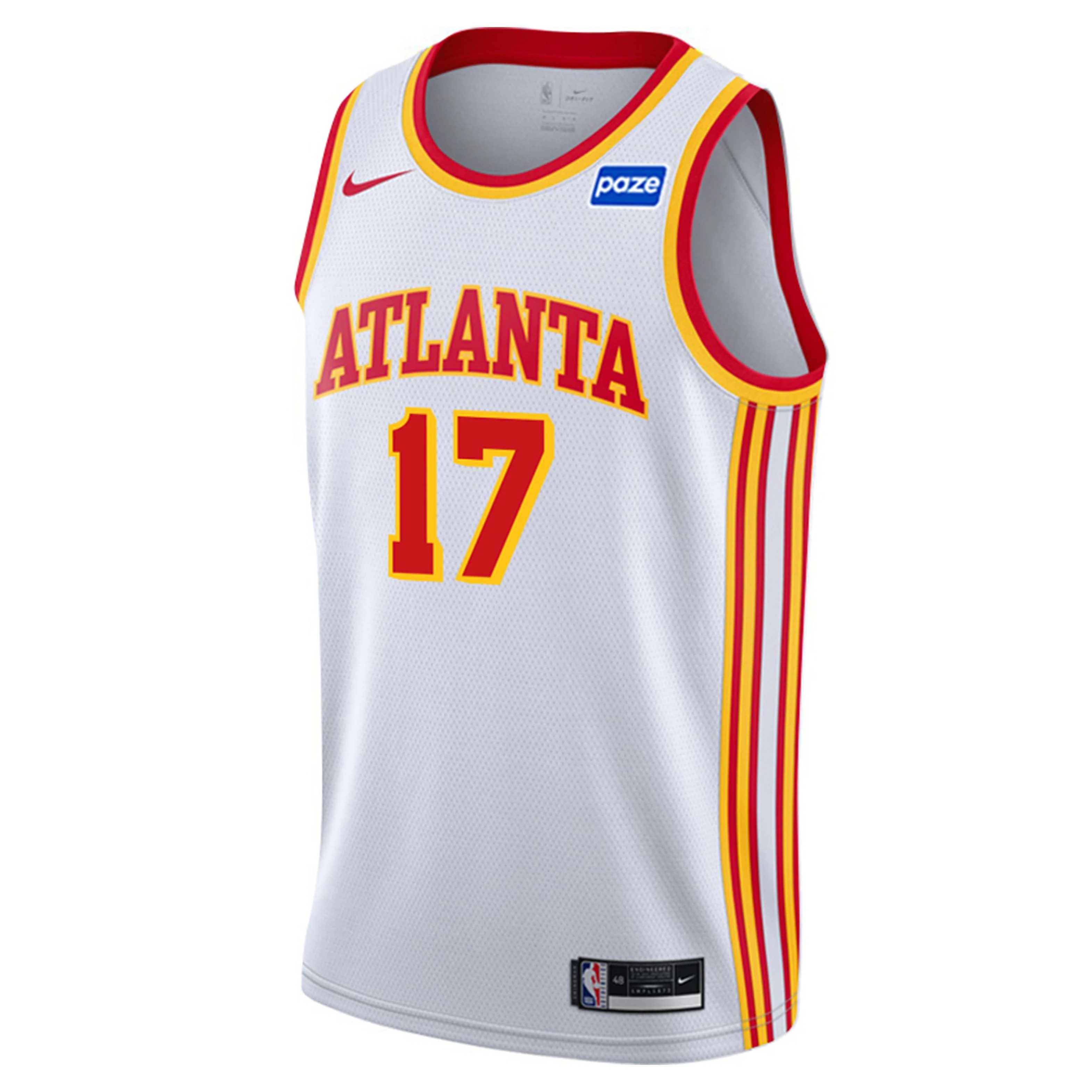 Youth Onyeka Okongwu Atlanta Hawks Nike Association Edition Swingman Jersey