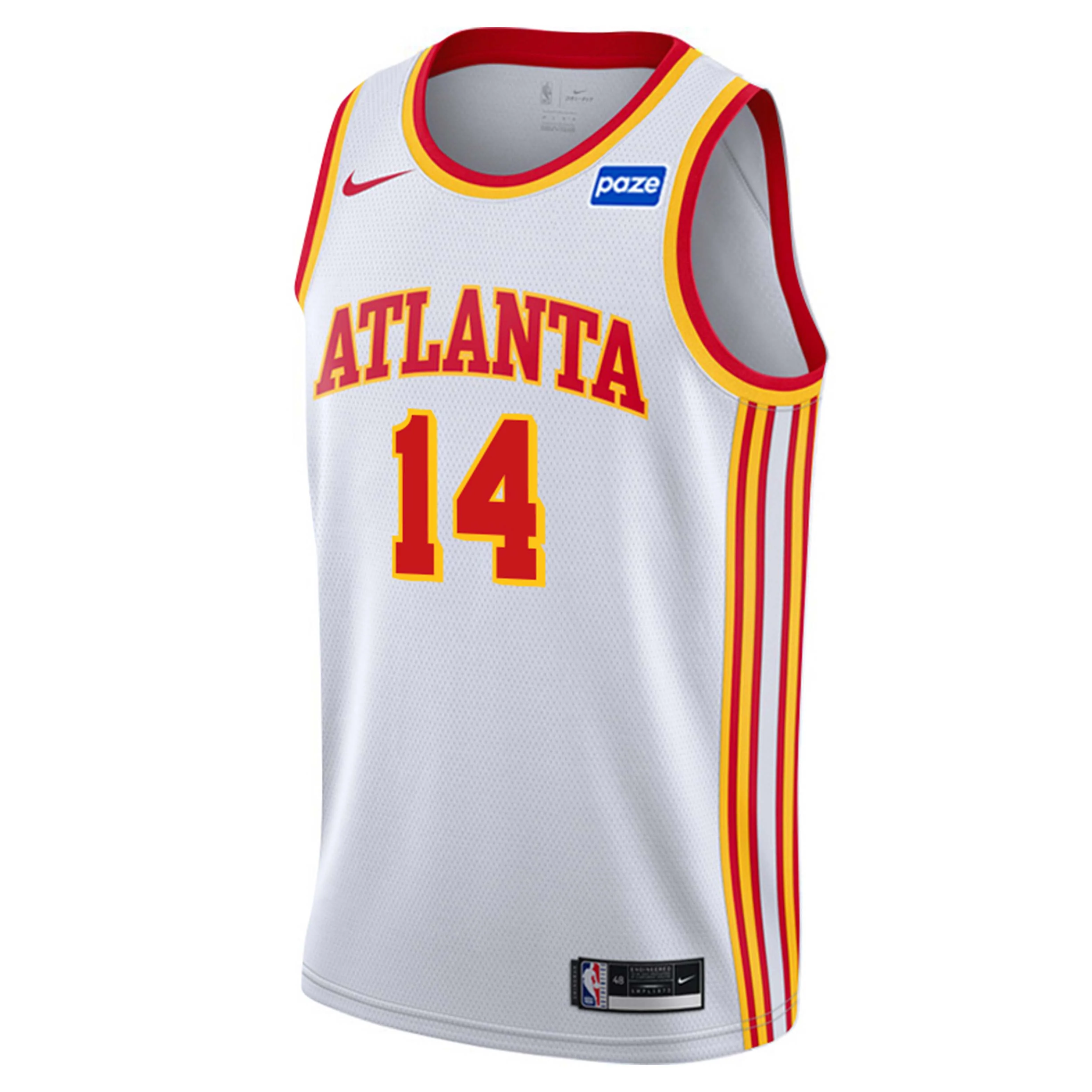 Asa Newell Atlanta Hawks Nike Association Edition Swingman Jersey