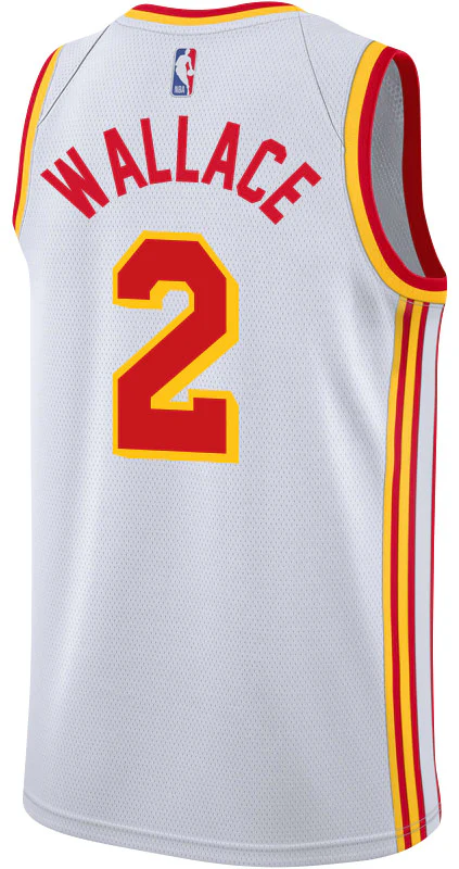 Keaton Wallace Atlanta Hawks Association Edition Swingman Jersey 2 Keaton Wallace Atlanta Hawks Association Edition Swingman Jersey