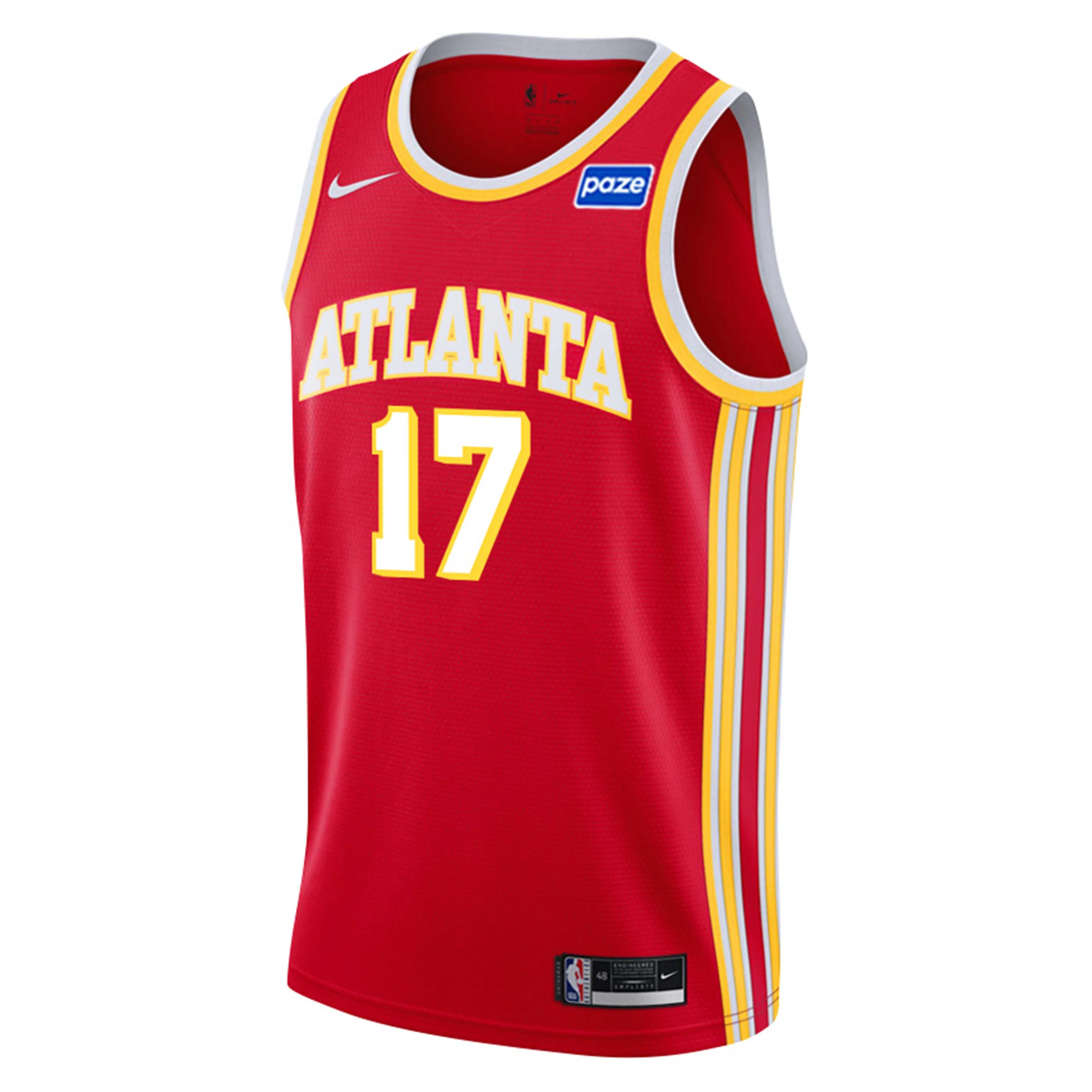 Youth Onyeka Okongwu Atlanta Hawks Nike Icon Edition Swingman Jersey