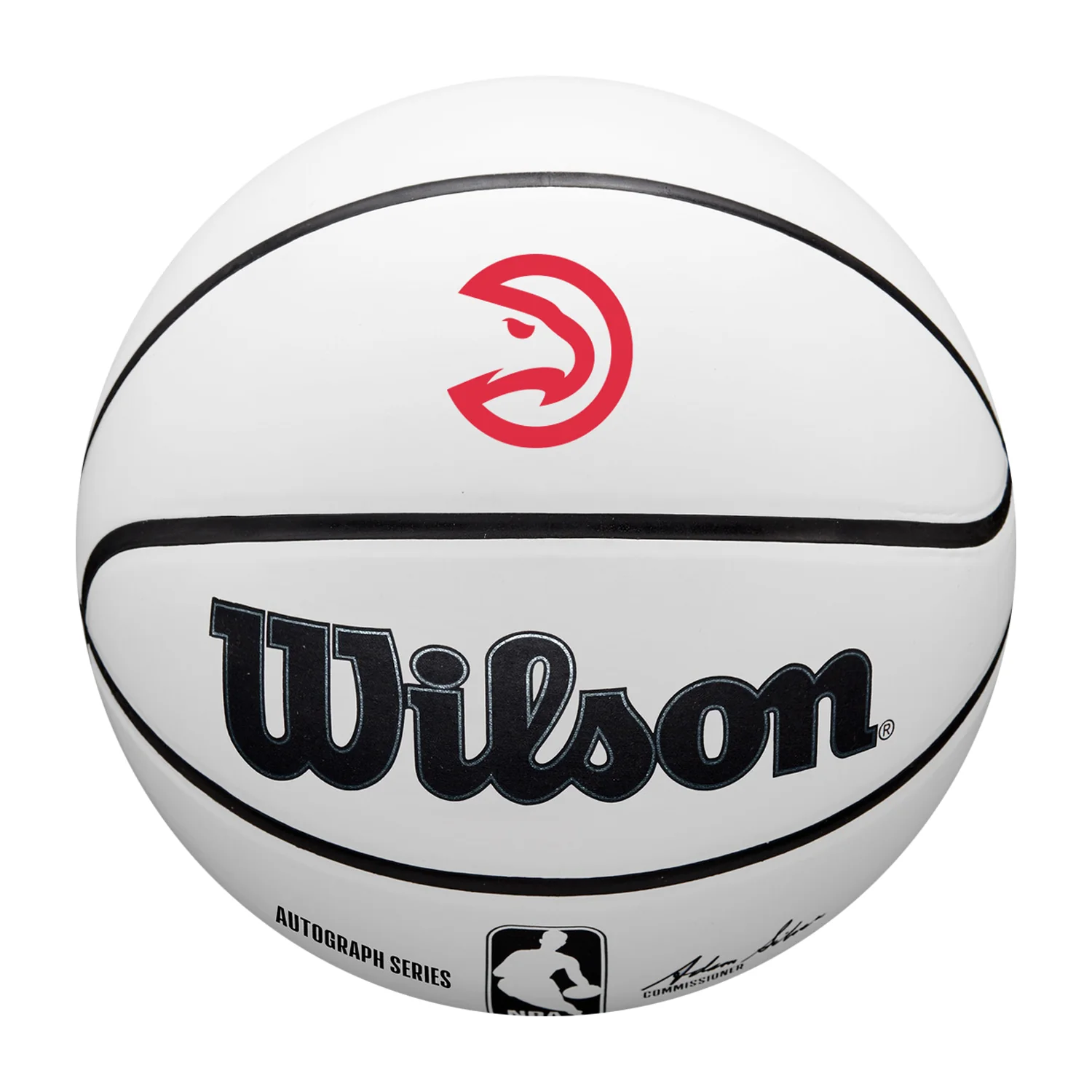 Wilson Hawks  Autograph Logo Basketball
