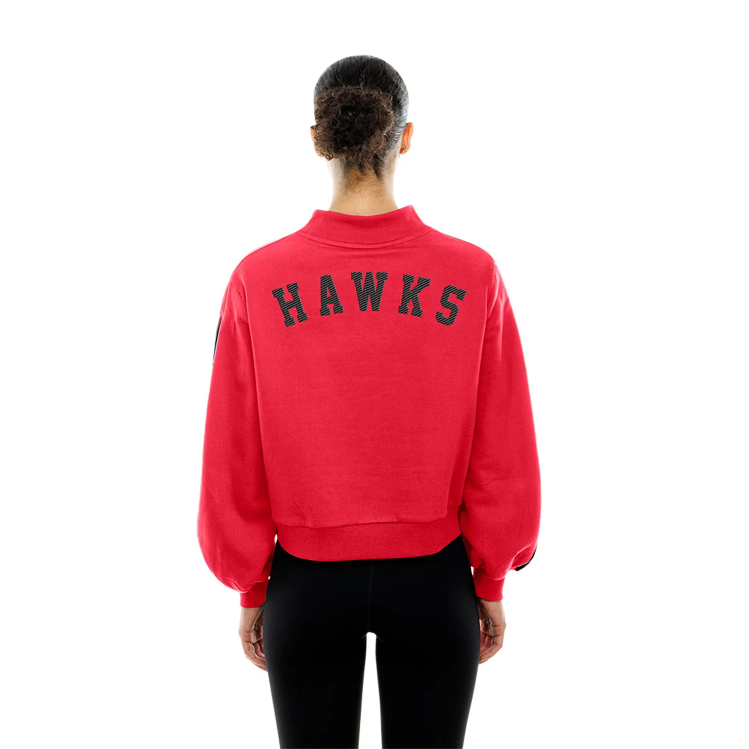 Women's New Era Red Mockneck Sweater 2 Women's New Era Red Mockneck Sweater