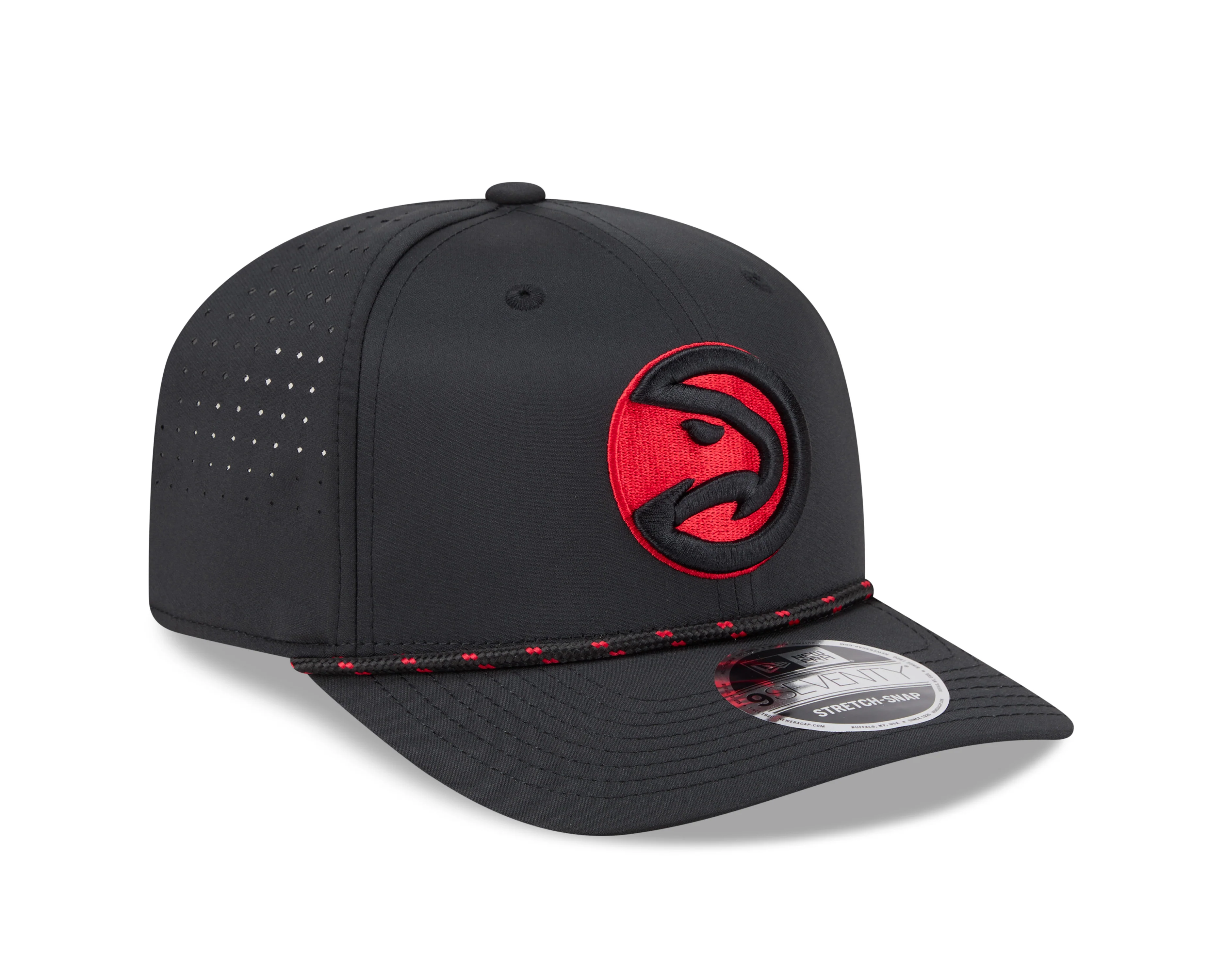 New Era Hawks Black Evo 970 Rope Stretch Hat 2 New Era Hawks Black Evo 970 Rope Stretch Hat