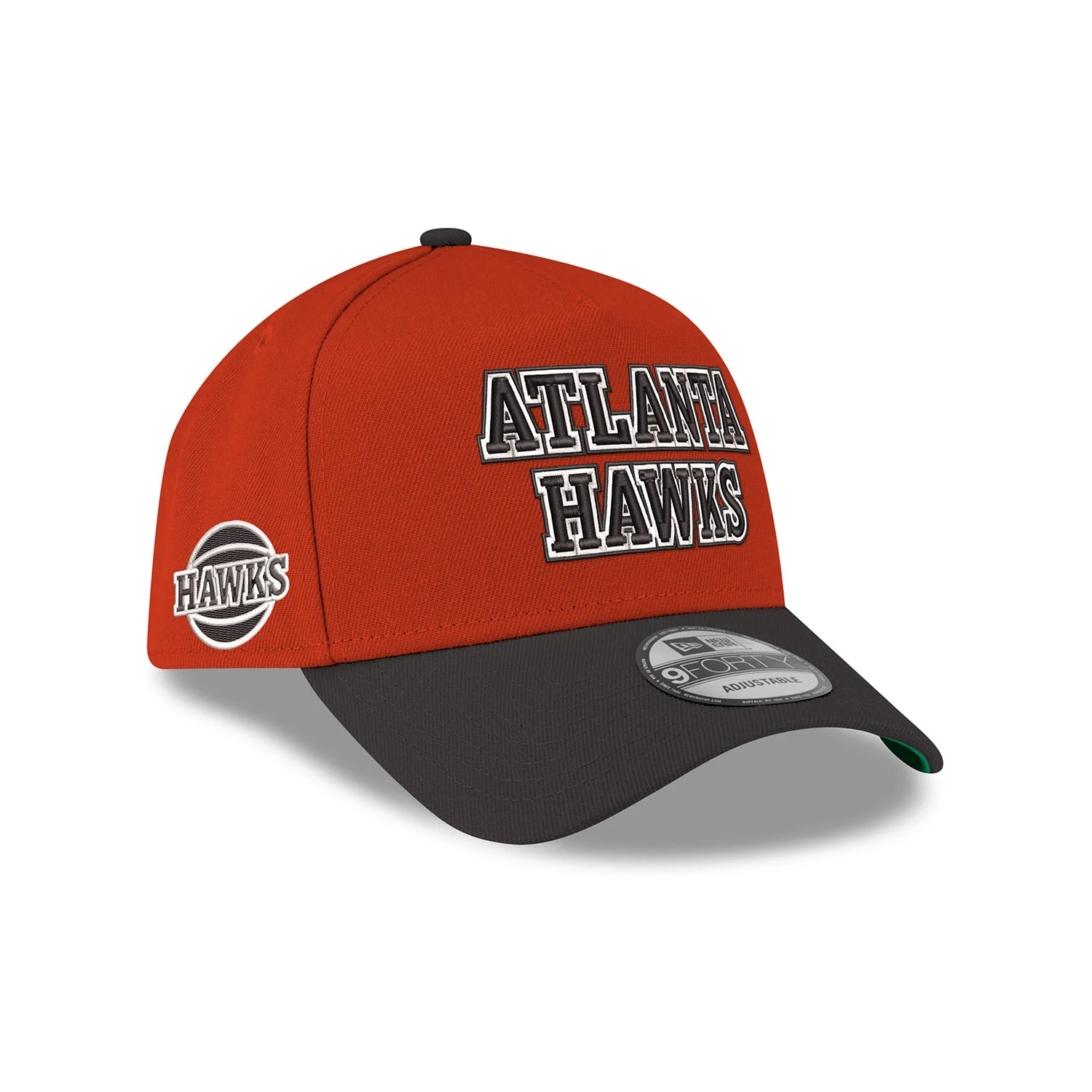 New Era Hawks Team Color Stacked Snapback 2 New Era Hawks Team Color Stacked Snapback