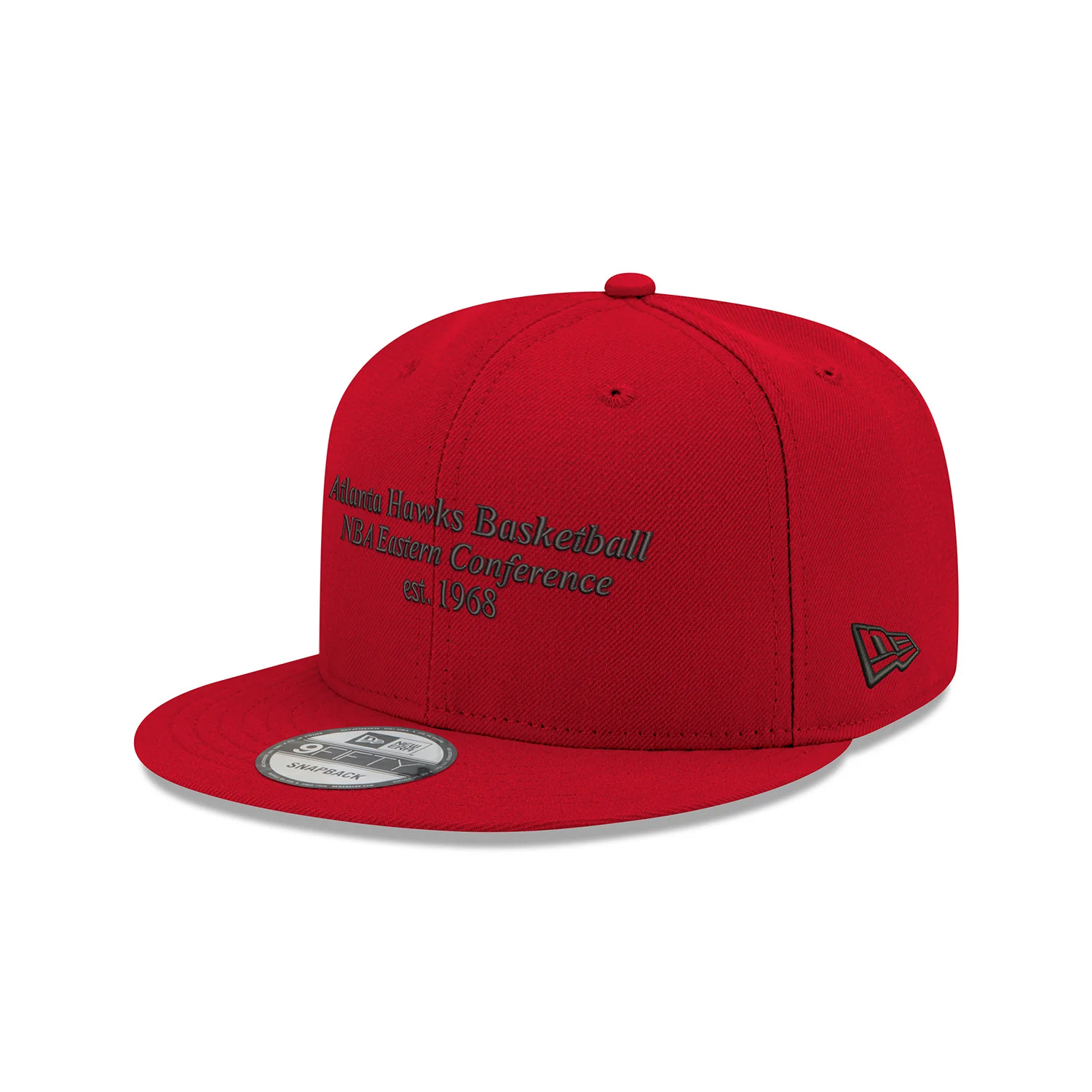 New Era Hawks Red Conference Wordmark Snapback 1 New Era Hawks Red Conference Wordmark Snapback