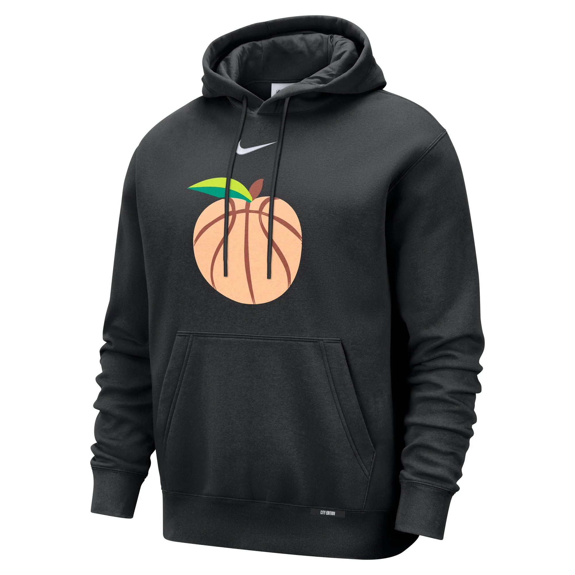 Nike Peachtree City Edition Peach Logo Hoodie 1 Nike Peachtree City Edition Peach Logo Hoodie
