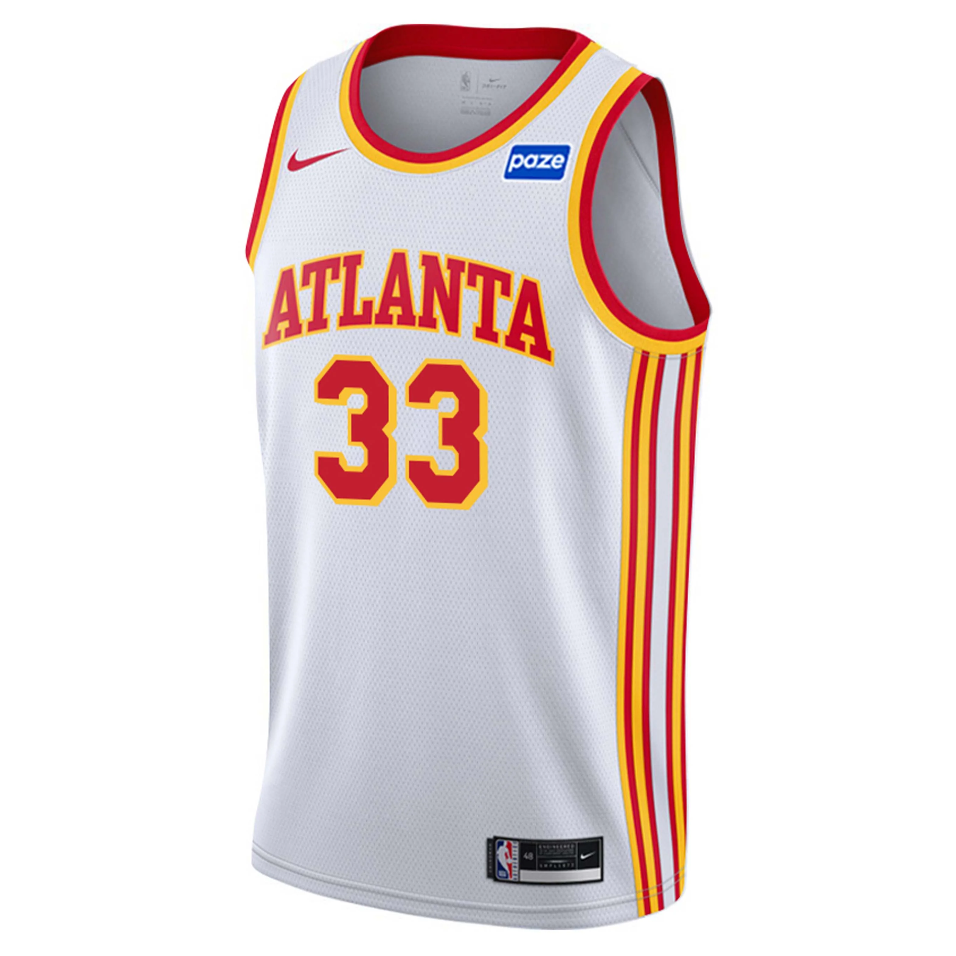 Youth Caleb Houstan Atlanta Hawks Nike Association Edition Swingman Jersey