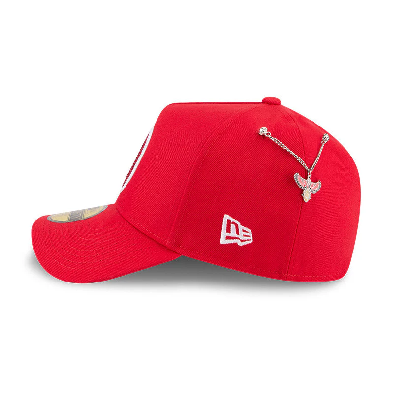 New Era Hawks 2026 Draft Red Fitted Cap 2 New Era Hawks 2026 Draft Red Fitted Cap