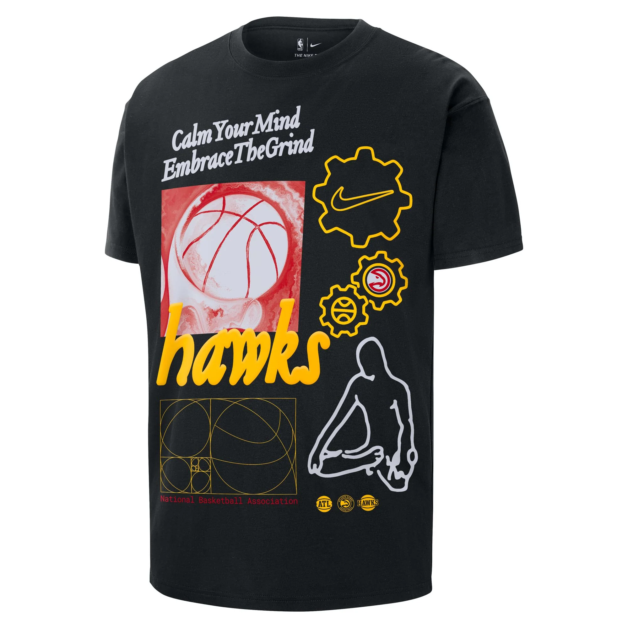 Nike Hawks "Calm your Mind" tee 1 Nike Hawks "Calm your Mind" tee