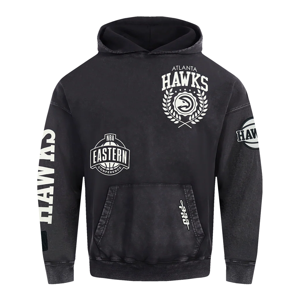 Pro Standard Hawks Black Street Team Hoodie 1 Pro Standard Hawks Black Street Team Hoodie