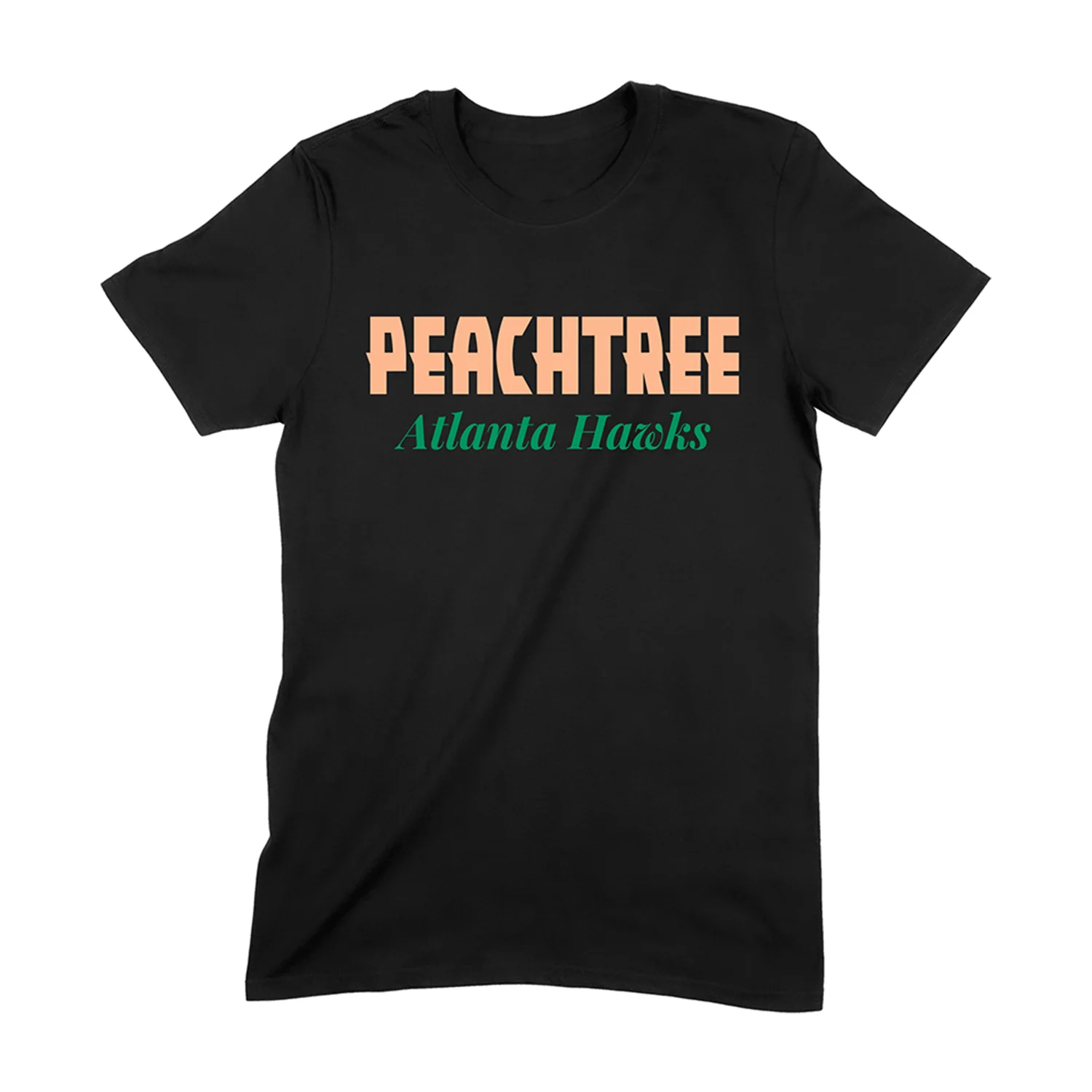 Peachtree City Edition Black Stacked Wordmark Tee 1 Peachtree City Edition Black Stacked Wordmark Tee