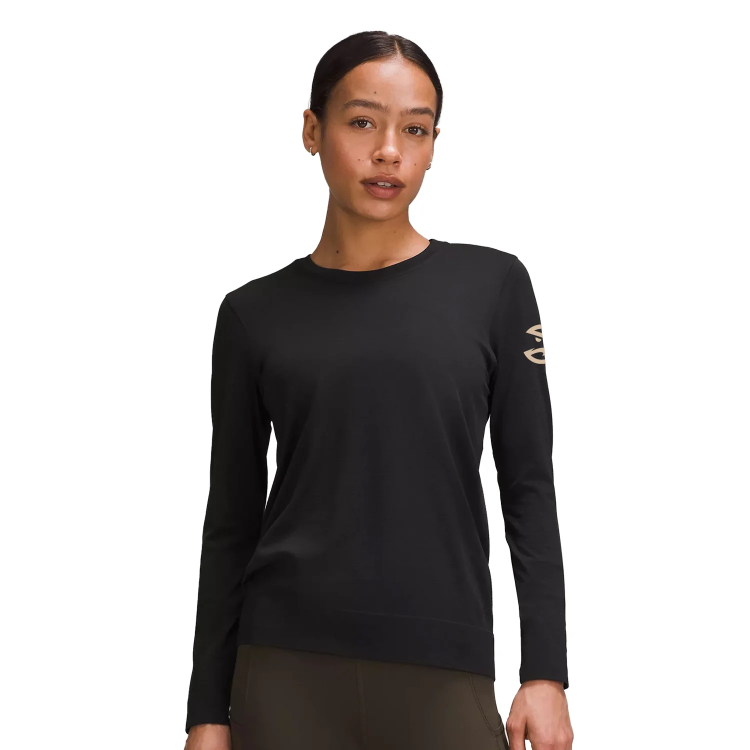 Hawks Long Sleeve Cream Evo  Tee