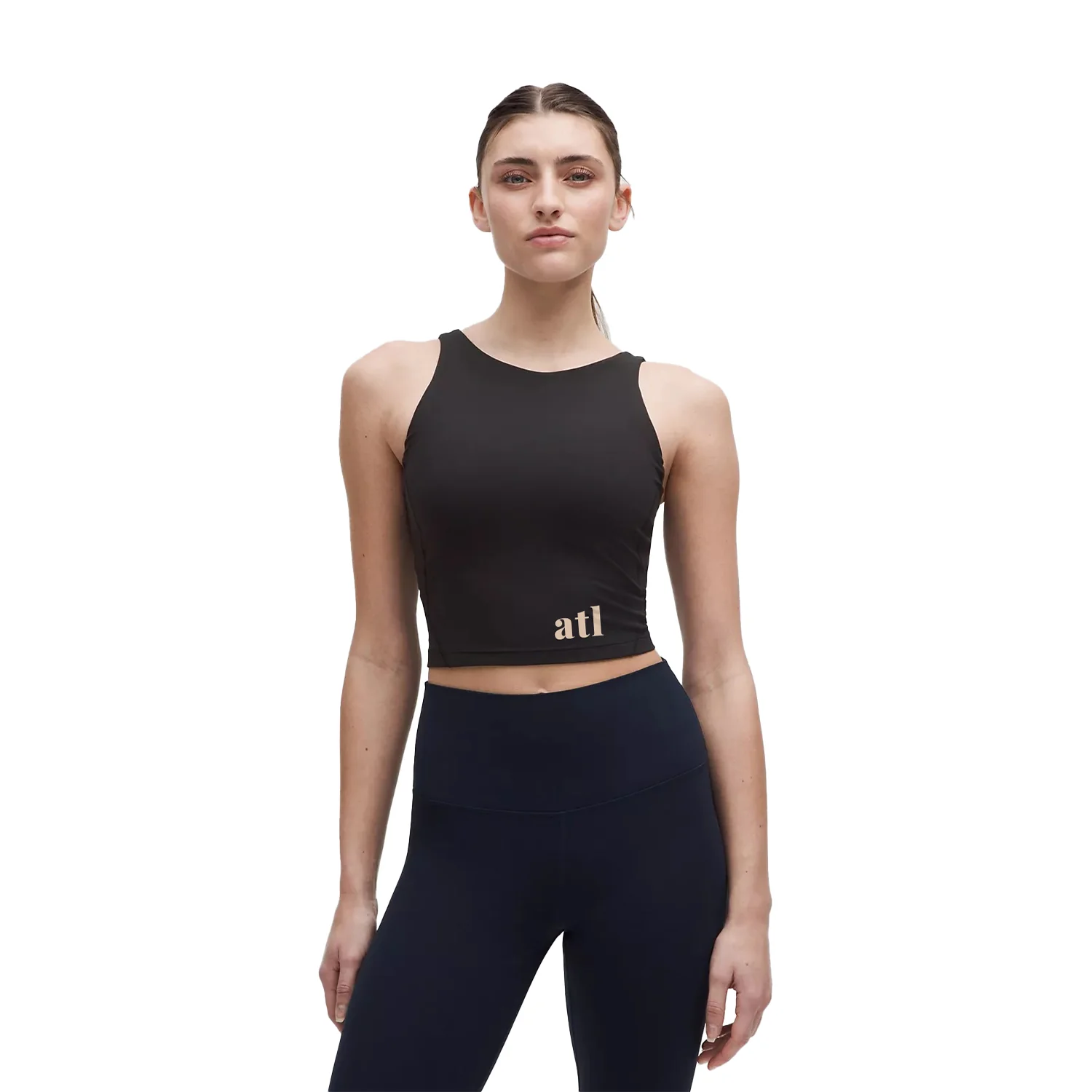 Hawks Cream ATL Crop Tank