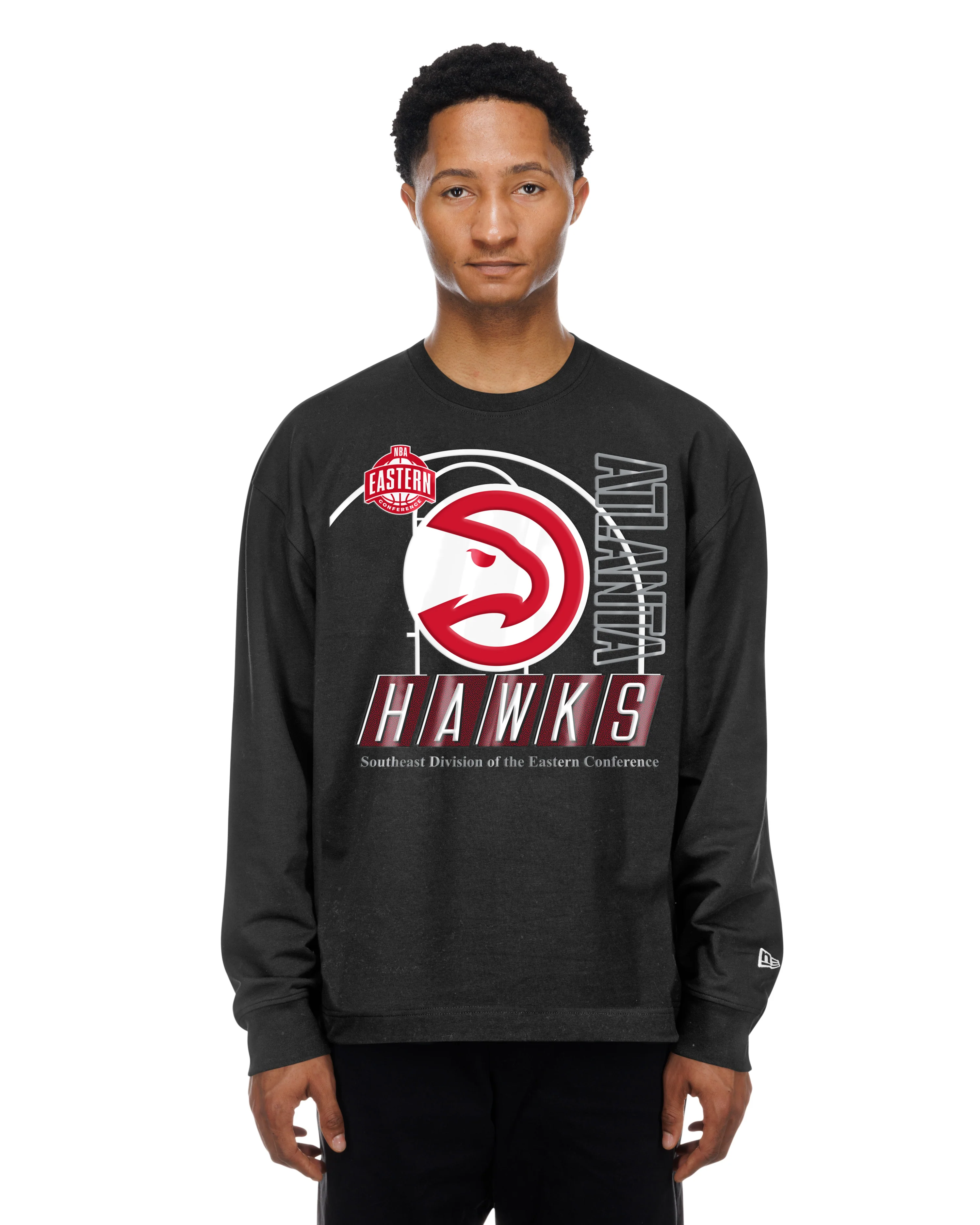 New Era Hawks Big Evo Crewneck 1 New Era Hawks Big Evo Crewneck