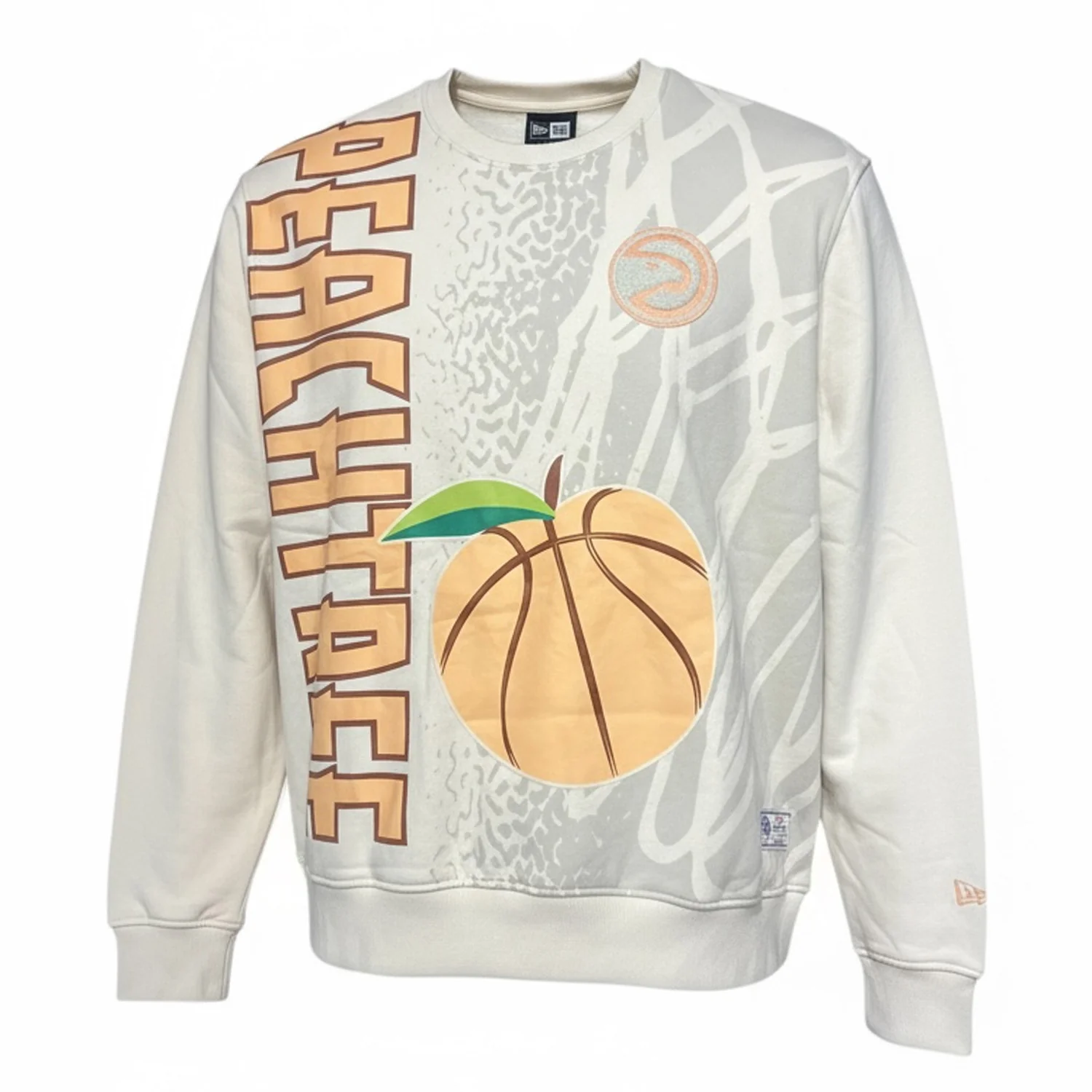 New Era Peachtree Wordmark Crewneck 1 New Era Peachtree Wordmark Crewneck
