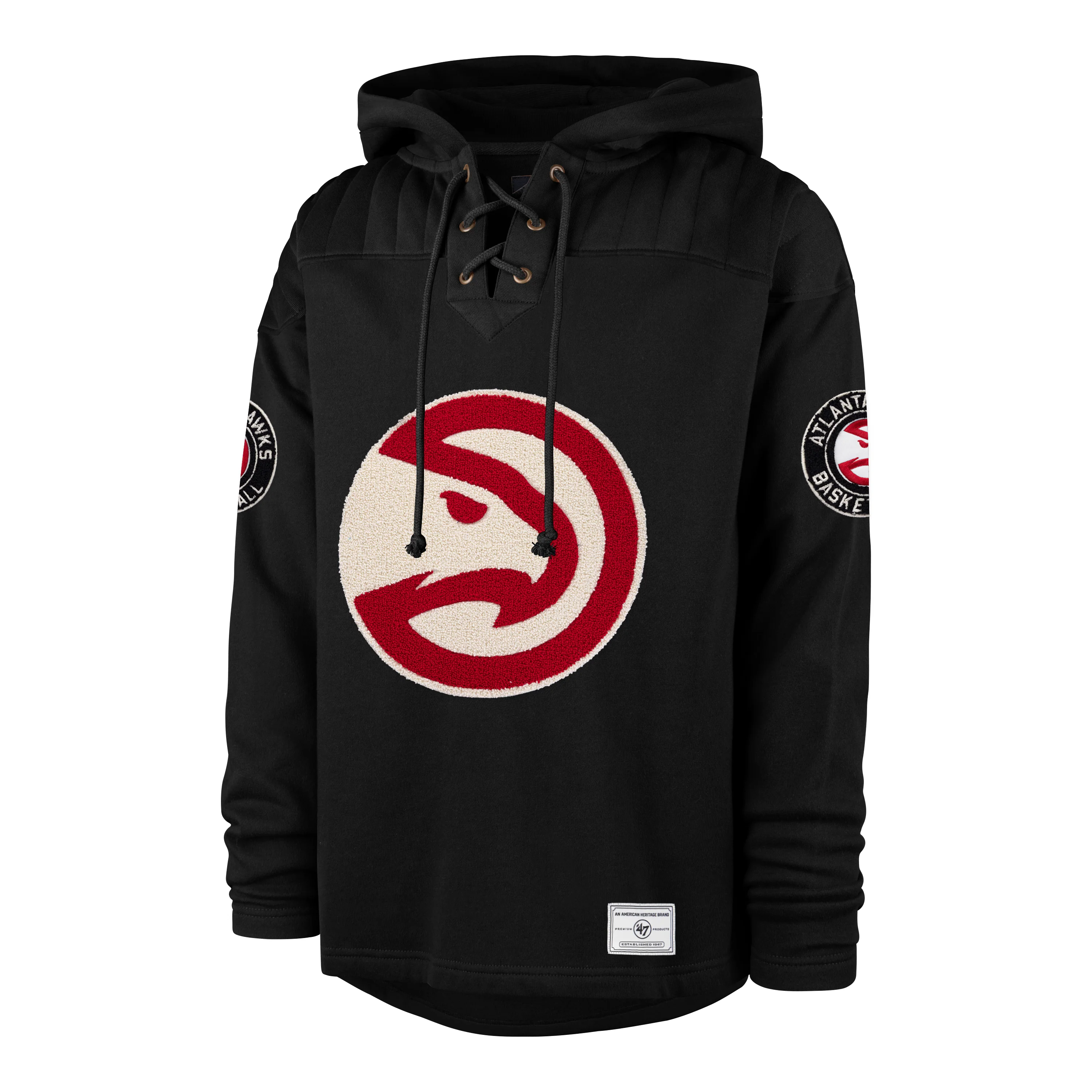 47 Brand Hawks Shot Follow Wingback Hoodie
