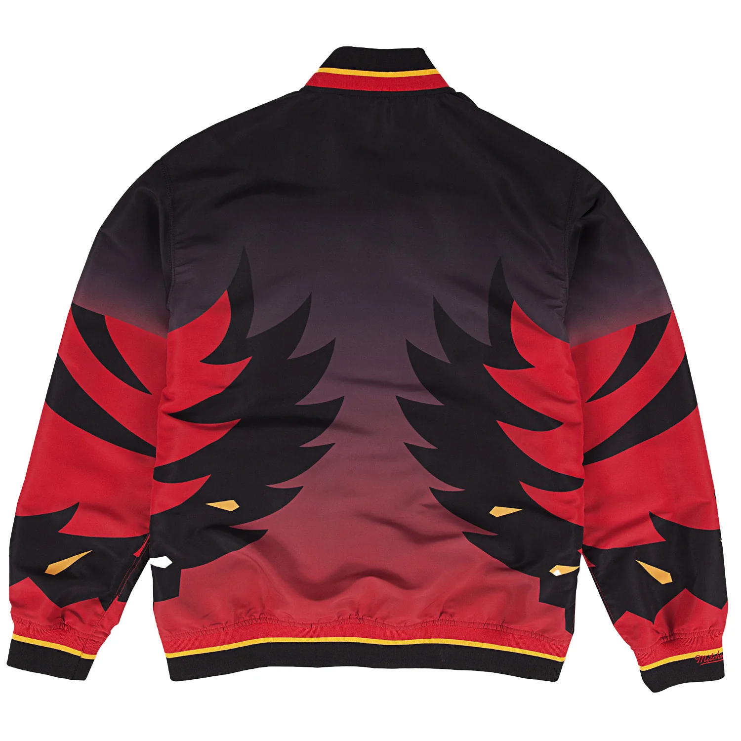 Mitchell & Ness Hawks 95-96 Black NBA Warm Up Jacket 2 Mitchell & Ness Hawks 95-96 Black NBA Warm Up Jacket