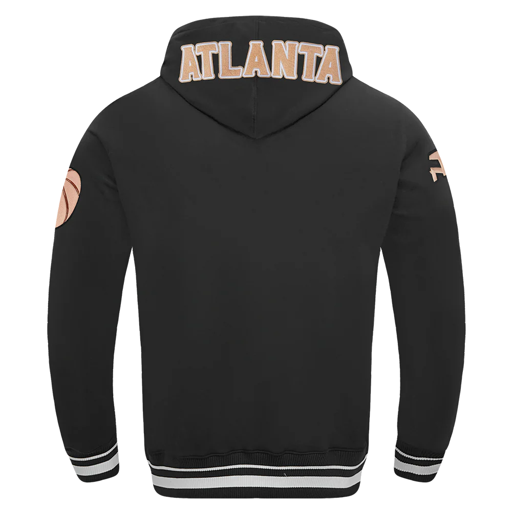 Pro Standard Peachtree Black Fleece Hoodie 3 Pro Standard Peachtree Black Fleece Hoodie