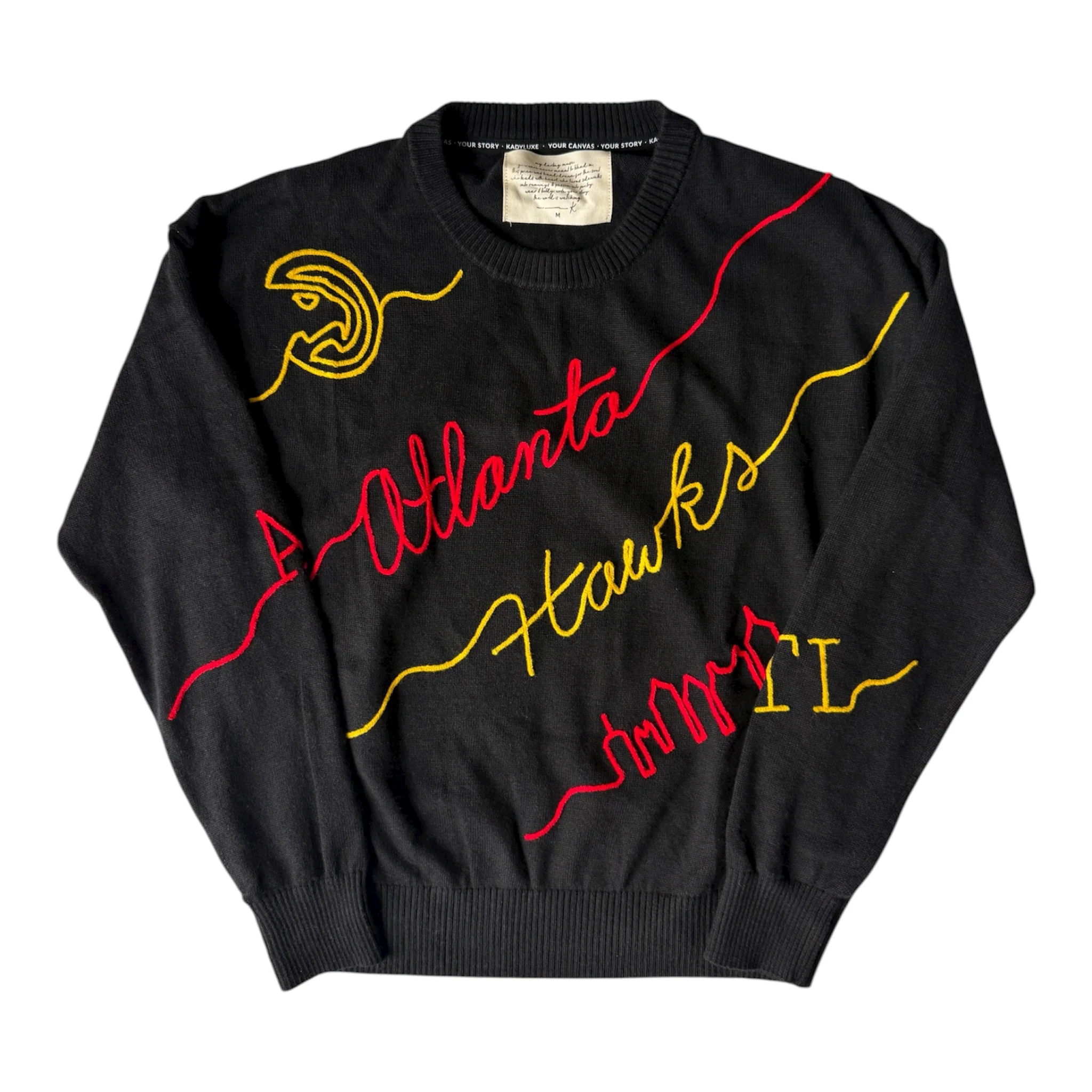 Women's Hawks Statement Love Letter Sweater 4 Women's Hawks Statement Love Letter Sweater