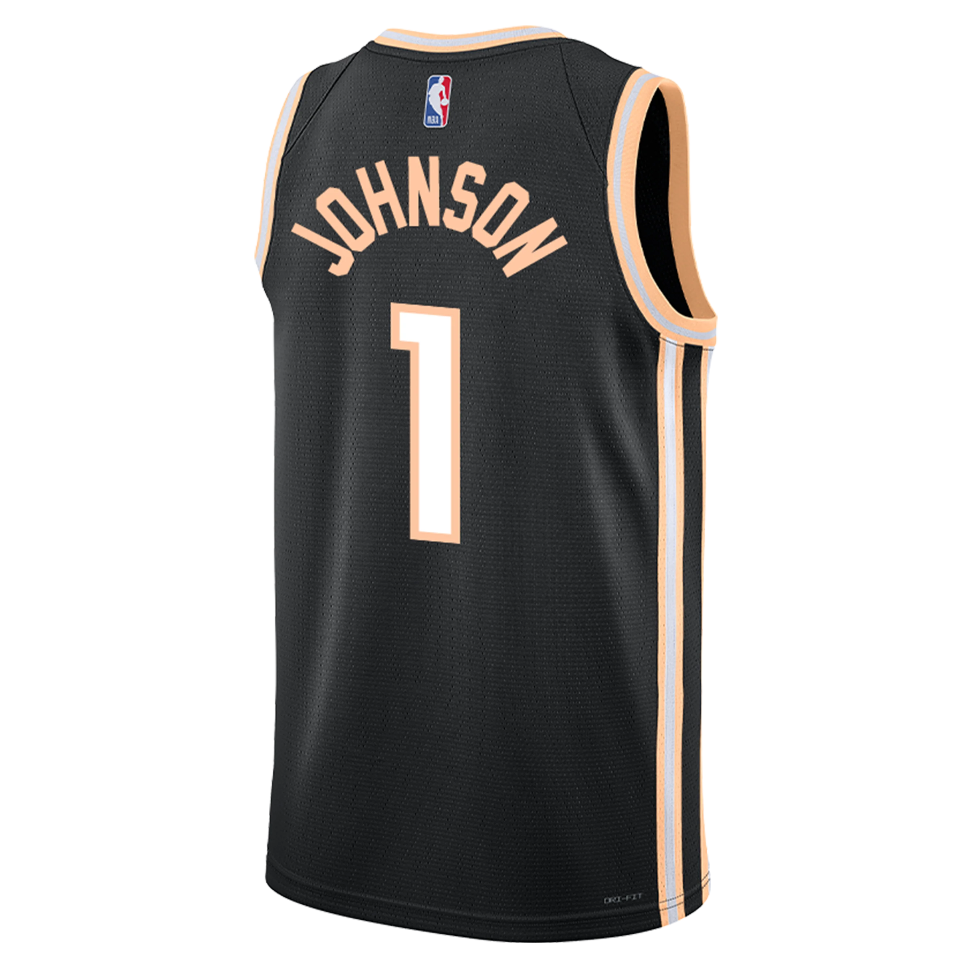 Jalen Johnson 25-26 Nike Peachtree City Edition Swingman Jersey 2 Jalen Johnson 25-26 Nike Peachtree City Edition Swingman Jersey