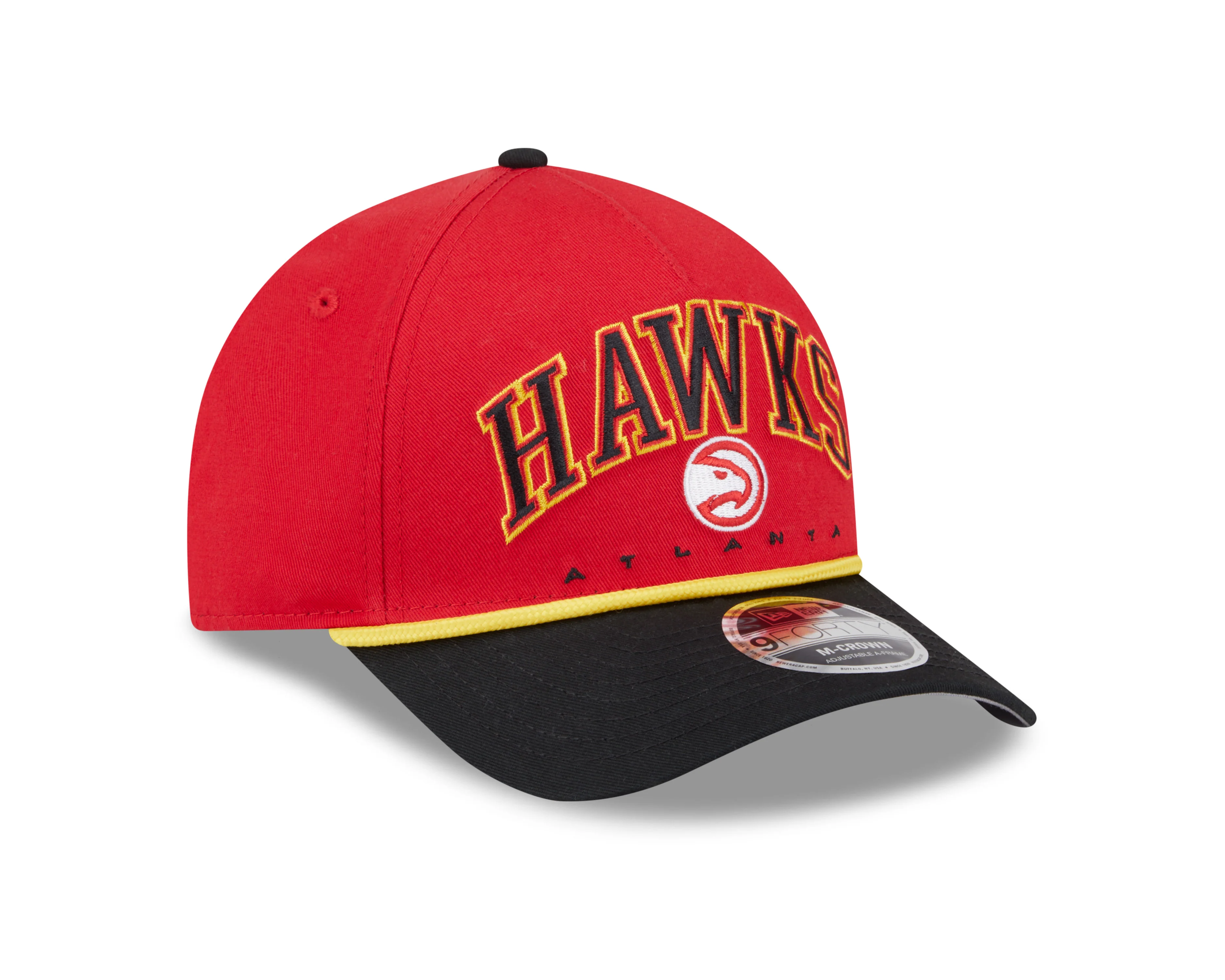 New Era Hawks Gold Rope Arch Snapback 2 New Era Hawks Gold Rope Arch Snapback