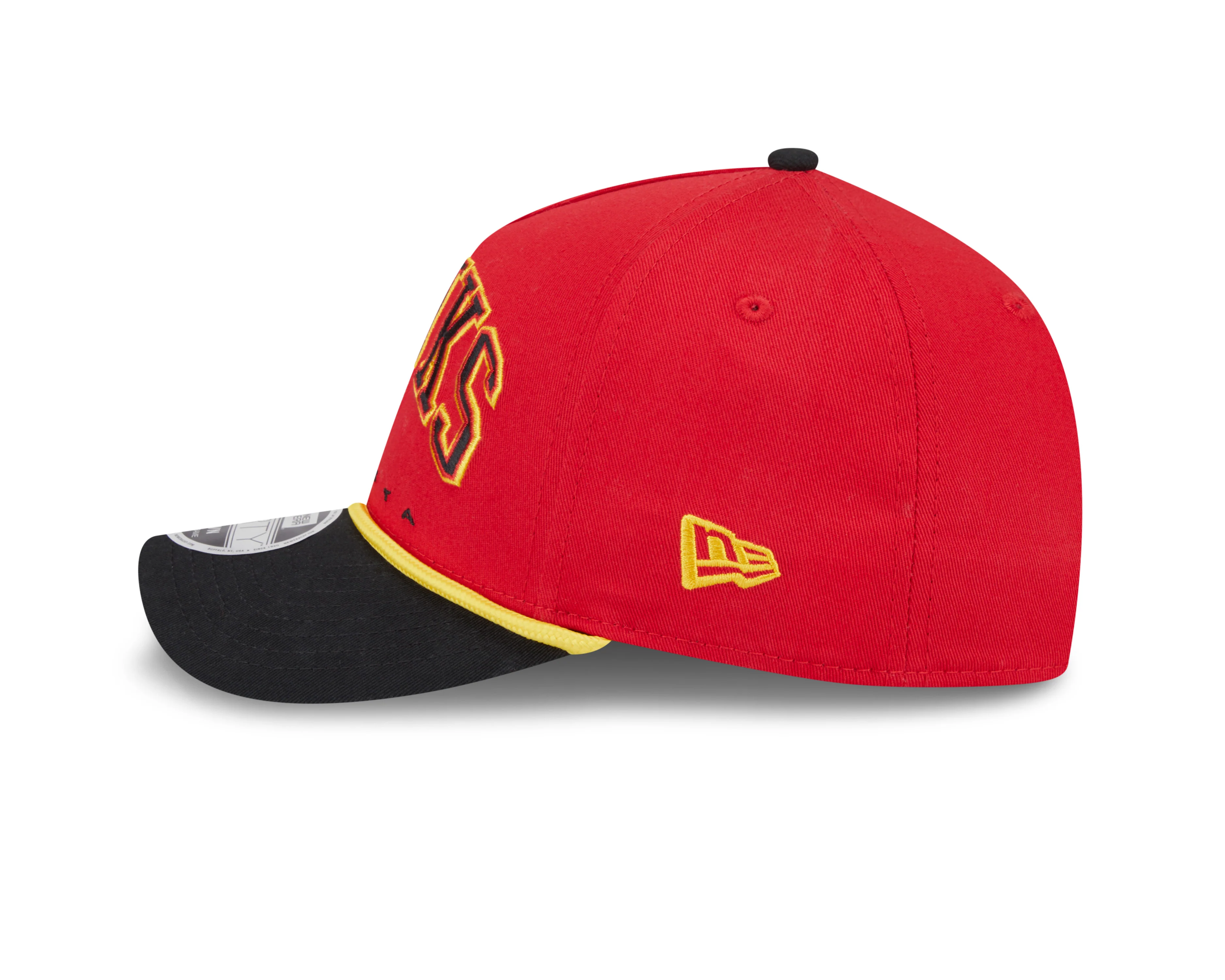New Era Hawks Gold Rope Arch Snapback 4 New Era Hawks Gold Rope Arch Snapback