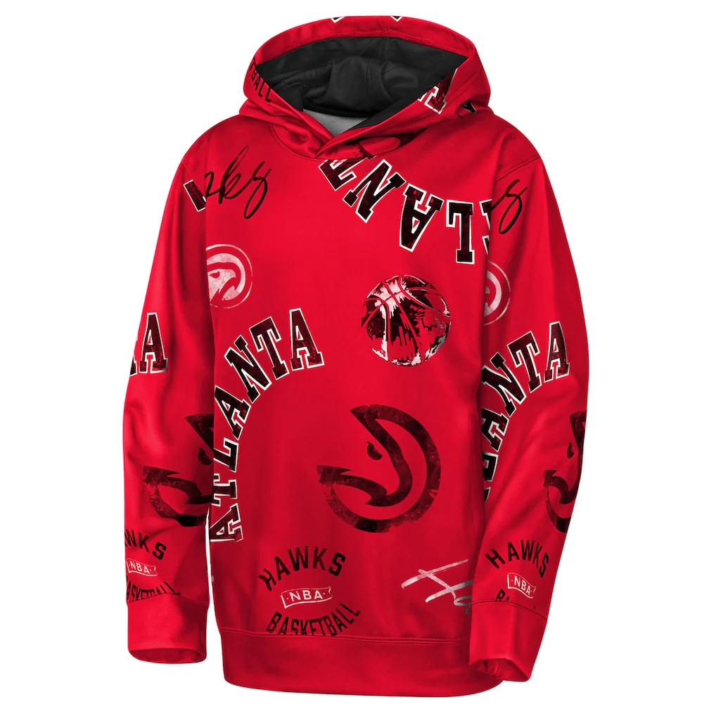 Little Kids Hawks Outerstuff Moving Violation Hoodie 1 Little Kids Hawks Outerstuff Moving Violation Hoodie
