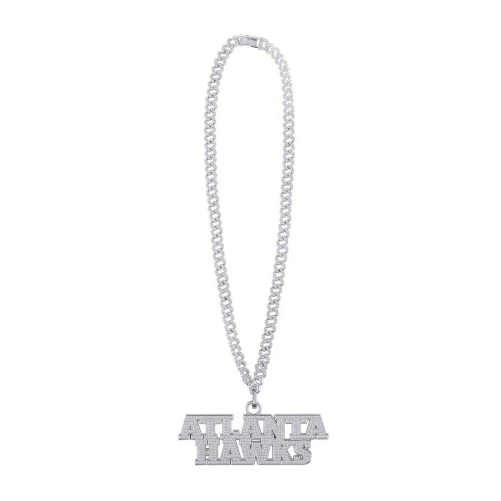 Hawks Silver Iced Out Chain 2.0 2 Hawks Silver Iced Out Chain 2.0