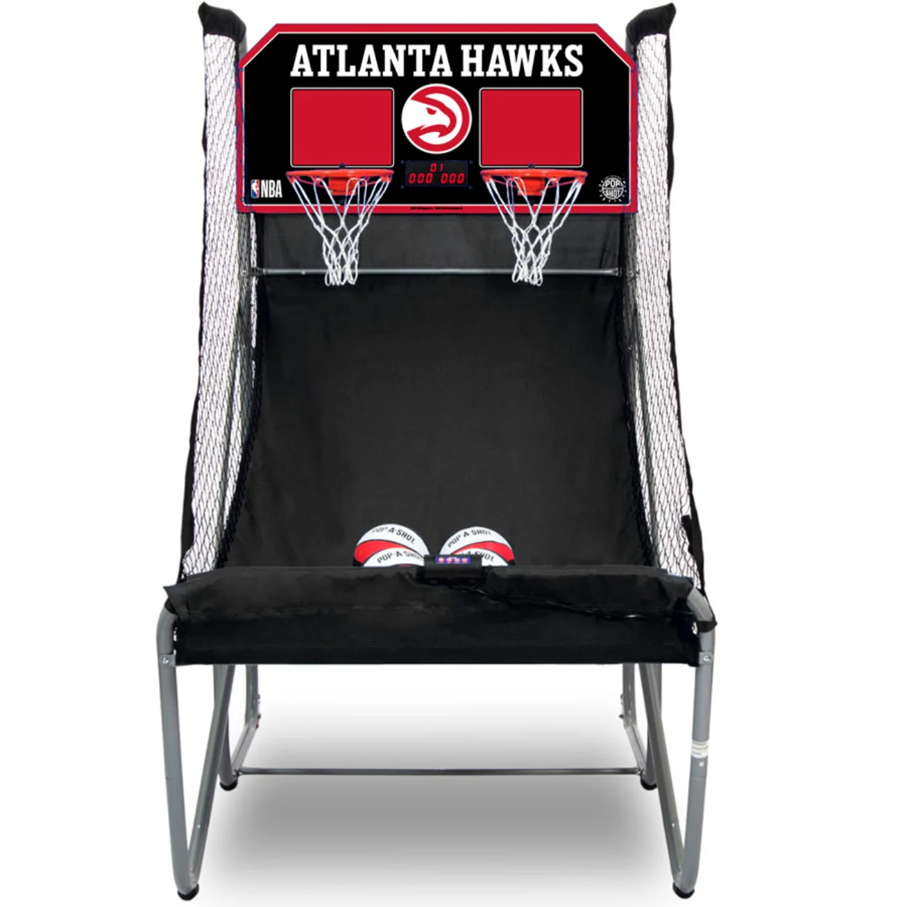 Pop-A-Shot Hawks Dual Shot Arcade Basketball Game 1 Pop-A-Shot Hawks Dual Shot Arcade Basketball Game
